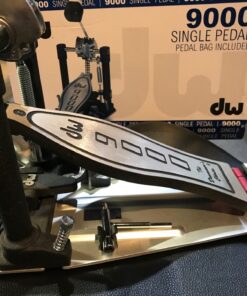 DW Used 9000 Single Pedal With Bag Left Side View