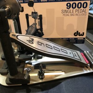 DW Used 9000 Single Pedal With Bag Left Side View