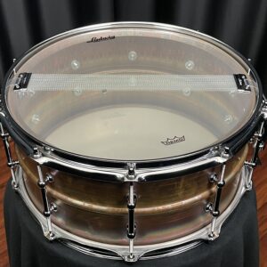 Snare Side on Ludwig Raw Bronze 6.5x14 Snare with Tube Lugs