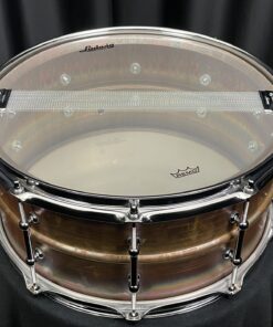 Snare Side on Ludwig Raw Bronze 6.5x14 Snare with Tube Lugs