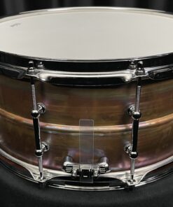 Snare Butt on Ludwig Raw Bronze 6.5x14 Snare with Tube Lugs