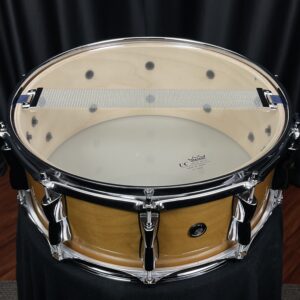 Yamaha Stage Custom Birch Snare Drum Natural Wood Snare Side