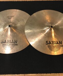 Used Sabian Vintage HH Hi Hats Fourteen Inch Pair Top