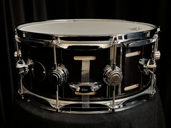 Snare Butt on DW EQ Snare Drum Solid Black