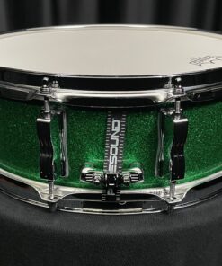 Used Ludwig Classic Maple Green Sparkle Snare Drum Butt