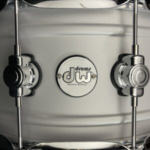 DW Design Series 6.5x14 Aluminum Snare Drum Badge