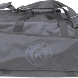 Kaces Black Rolling Hardware Bag KPHD-38W Side View