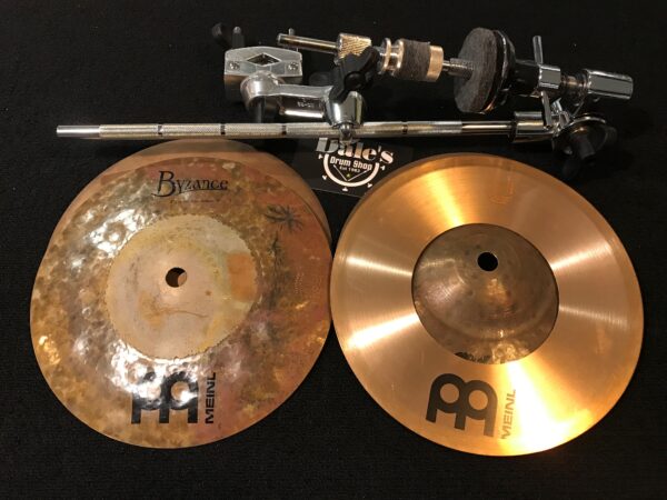 Used Meinl Benny Greb AC-CRASHER Cymbal Set With X-Hat Eight Inch Cymbals Alternate View