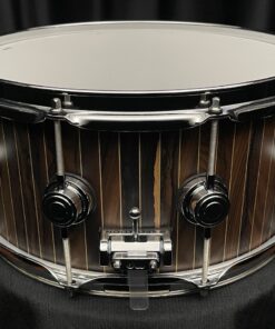 DW Brass Pinstripe Ziracote Limited Snare Drum Butt
