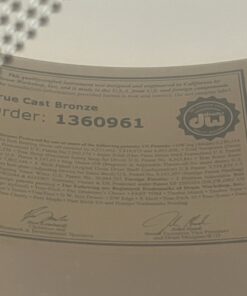 DW Mfg Drums Left-Cast Truecast Bell Bronze Ltd. 5x14 Snare Drum 11 DW Left Cast Limited Bell Bronze Snare Drum Snare Internal Label