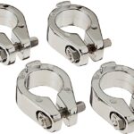 Gibraltar SC-ML1 4-Pack Chrome Memory Locks For 1in. Tubes