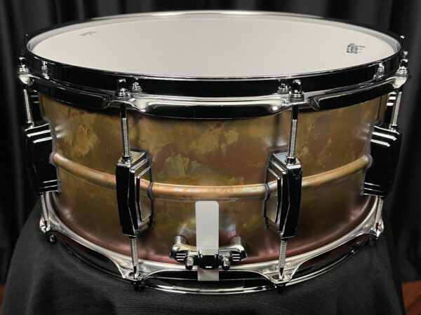 Ludwig Raw Bronze Snare with Imperial Lugs Snare Butt