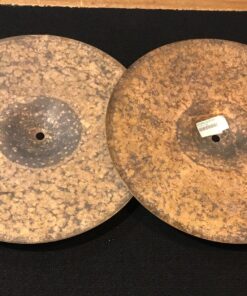 Used Meinl Byzance 14in Pair Vintage Pure Hi Hat Pair Underside