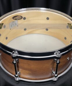 Used Tama Six by Fourteen SLP Fat Spruce Snare Drum Snare Side