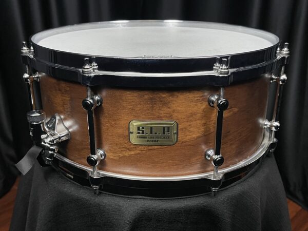Used Tama SLP Fat Spruce Snare Drum