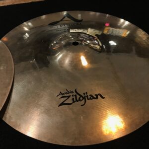 Used Zildjian A Custom Hi Hat Cymbal Pair Bottom Hat