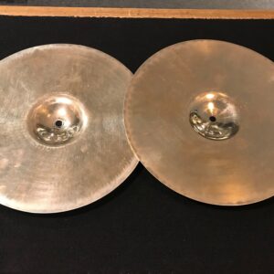 Used Zildjian A Custom Hi Hat Cymbal Pair Underside