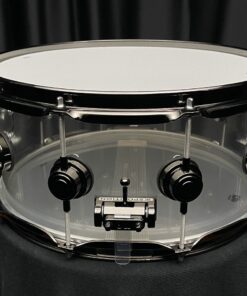 DW Collector's Series Limited Edition Acrylic Snare With Black Nickel Hardware 5P Snare Butt