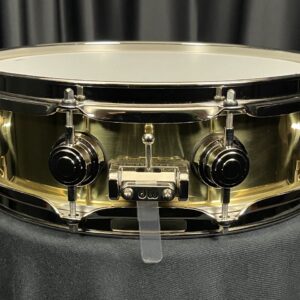 DW 4x14 Bell Brass Collector's Snare with Nickel Hardware 5P Butt