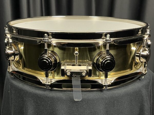 DW 4x14 Bell Brass Collector's Snare with Nickel Hardware 5P Butt