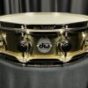 DW 4x14 Bell Brass Collector's Snare with Nickel Hardware