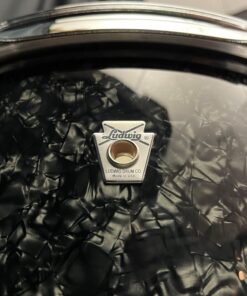 Ludwig Neusonic Ebony Pearl 5 Piece Drum Set Badge