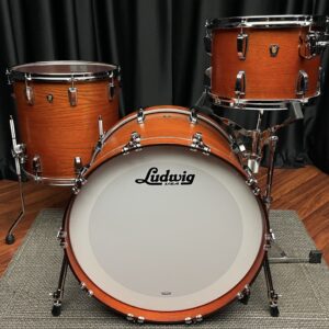 Ludwig USA Classic Oak Fab Kit Tennessee Whiskey Audience View