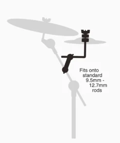 Diagram for Gibraltar CLRA splash cymbal holder