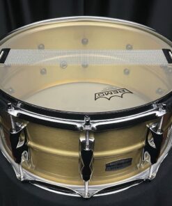 Yamaha Brass 6.5x14 Recording Custom Snare Drum Snare Side