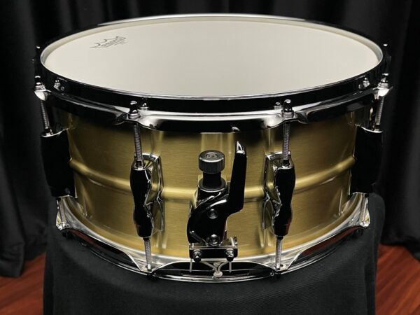 Yamaha Brass 6.5x14 Recording Custom Snare Drum Throw Off