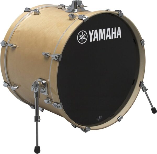 Yamaha Stage Custom Birch Bass Drum in Natural Wood Finish Eighteen Inch Diameter