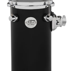 DW Design Series Ratatom 6in. Black Satin Acrylic Drum with 12in. Shell Depth