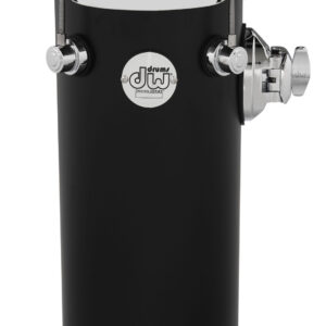 DW Design Acrylic Black Satin Ratatom 6in. Diameter Drum in 14in. Depth