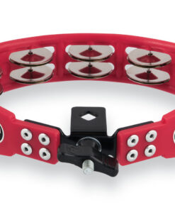 Latin Percussion LP161 Cyclops Mounted Tambourine Red Showing Mount