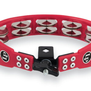 Latin Percussion LP161 Cyclops Mounted Tambourine Red Showing Mount