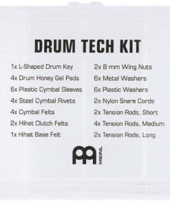 Meinl Drum Tech Kit in Organizer Box List of Included Parts
