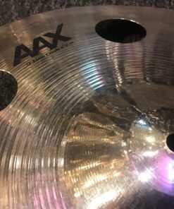 Sabian Used 16 Inch AAX O-Zone Effects Cymbal Logo and Bell