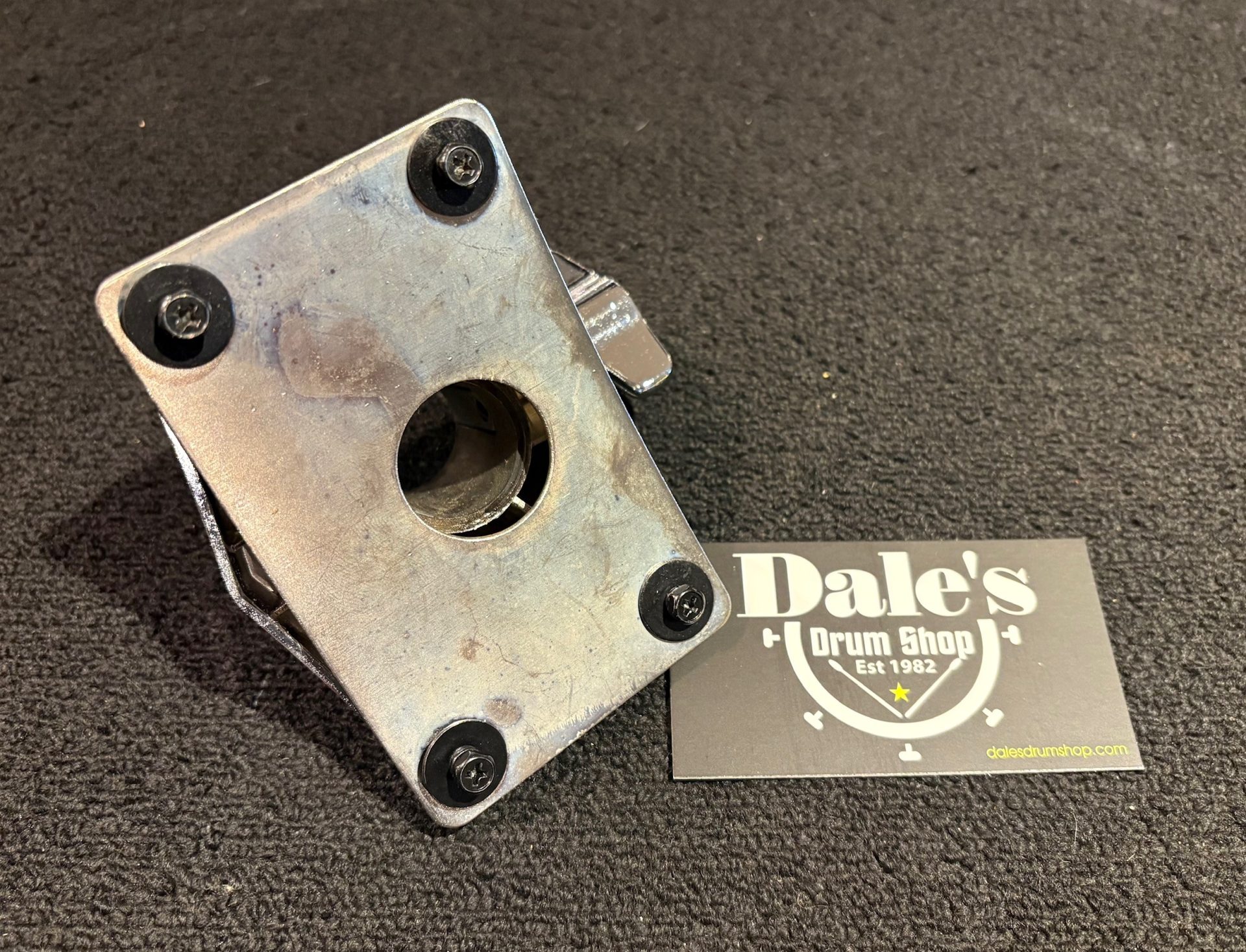 Tama Parts Used MBM-SCN Bass Drum Bracket Starclassic Superstar Silverstar 2 Tama Starclassic Bass Bracket Chrome Underside Used