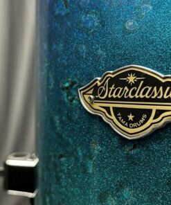 Tama Walnut Birch 16x16 Floor Tom Molten Blue Ice Fade Badge