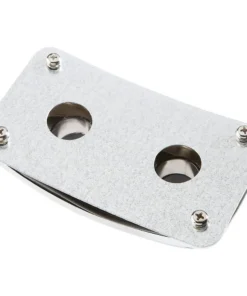 Gibraltar SC-670BB pearl style double tom bracket for mounting 7/8 inch tom arms off of a bass drum