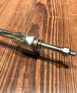 Tama Omni Tune Brushed Nickel Bass Drum Lug for 18 Inch Deep Bass Drum Key Bolt Side