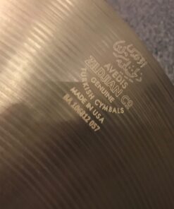 Zildjian Used 23 Inch A Sweet Ride Cymbal Stamp Close