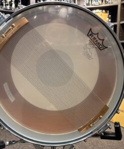 Pearl Drums Used Eight by Fourteen Inch Free Floating Snare African Mahogany Snare Side