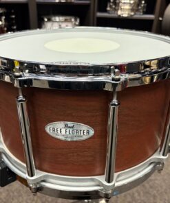 Pearl Drums Used Eight by Fourteen Inch Free Floating Snare African Mahogany Top