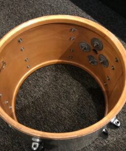 Slingerland Vintage 9 x 13 Silver Sparkle Tom 70's Niles 13 Slingerland Niles Vintage 9 x 13 Tom in Silver Sparkle Showing Interior and Tom Bracket