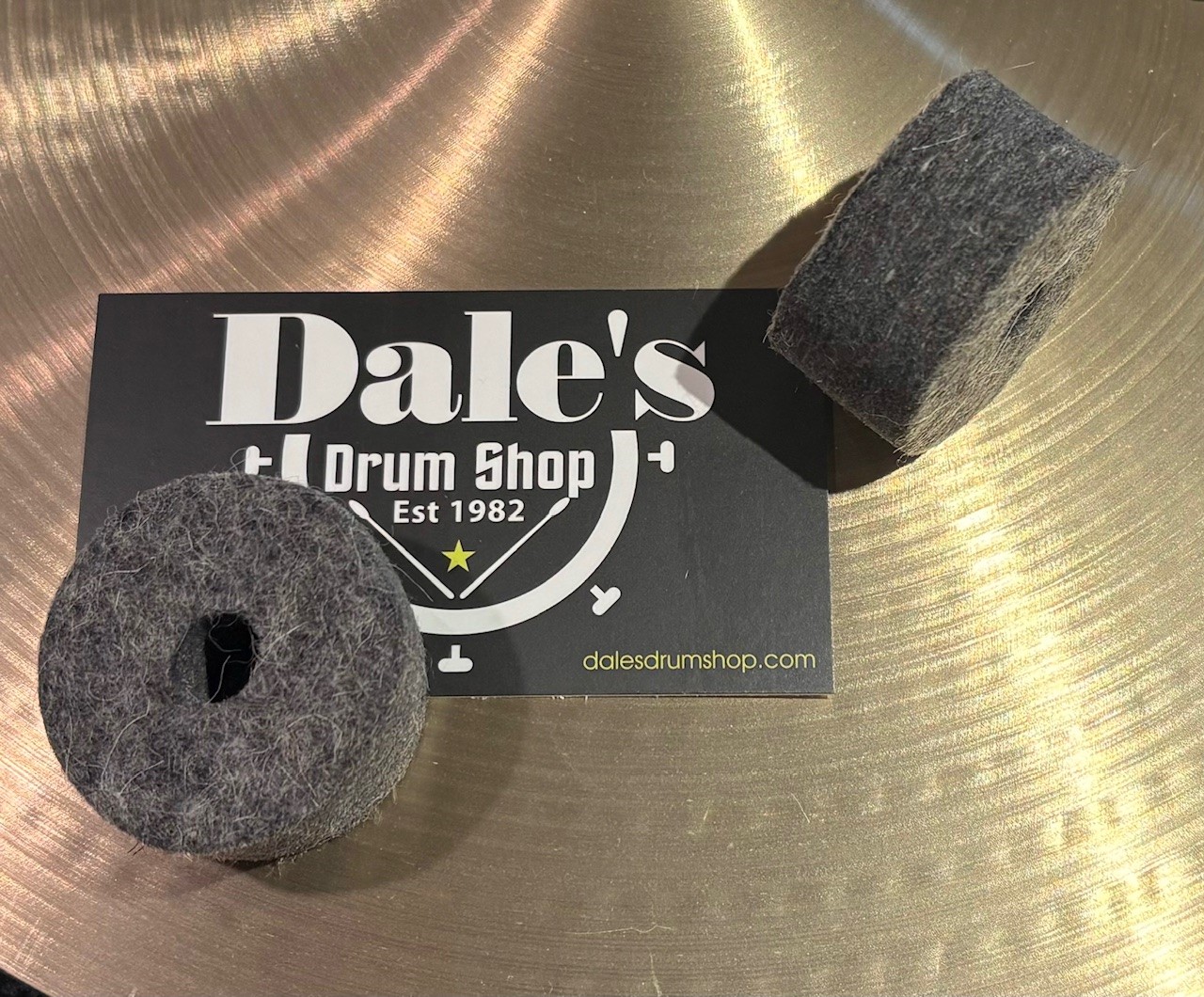 Yamaha Parts PFW-40A 2-Pack Cymbal Stand Felts 1 Yamaha PFW40A 2 Pack of Medium Cymbal Felts Gray