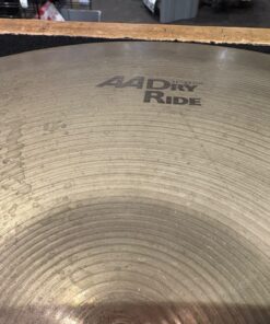 Sabian used 21 inch AA Dry Ride Cymbal Close