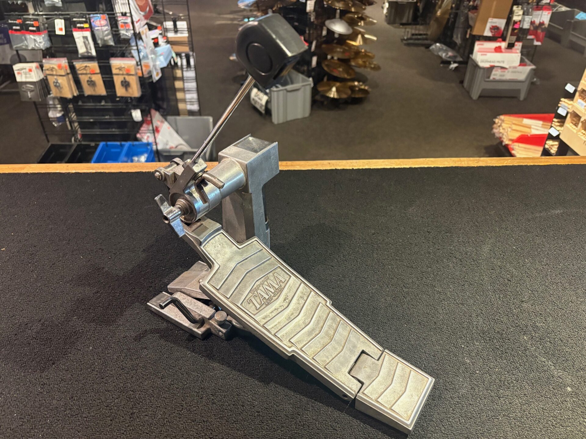 Tama Vintage King Beat Bass Drum Pedal 1 Tama Vintage King Beat Direct Drive Bass Drum Pedal Left Side