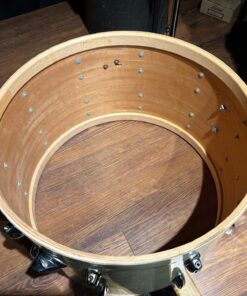 Slingerland Vintage White Marine Pearl Fourteen By Twenty Two Bass Drum Interior 2