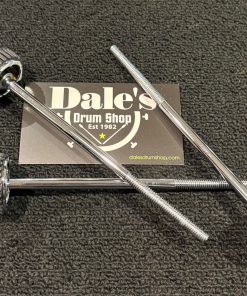 Sonor Three Pack of Chrome Bass Drum Tension Rods With Round Knob Top